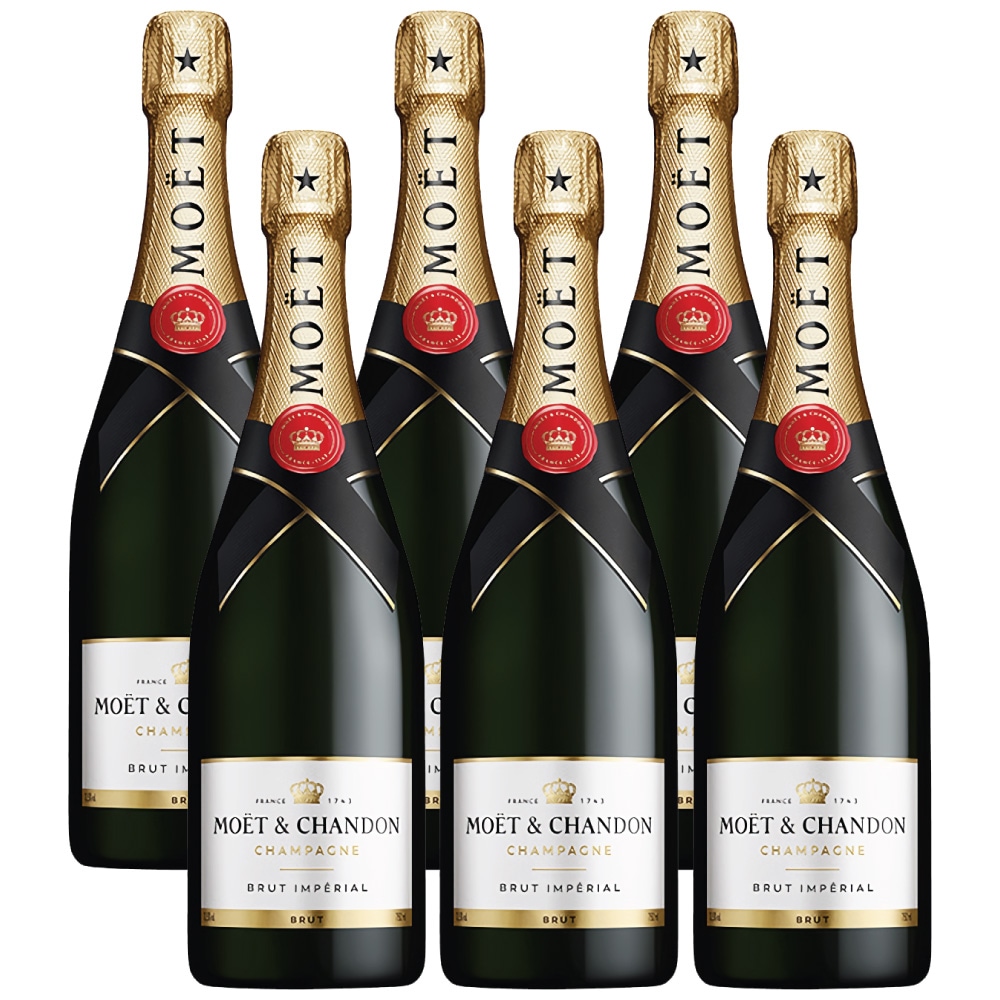 モエ・エ・シャンドン モエ アンペリアル 6本セット 750ml シャンパン [ スパークリング 辛口 フランス / モエ シャンドン 白 ] MOET&CHANDON MOET IMPERIAL