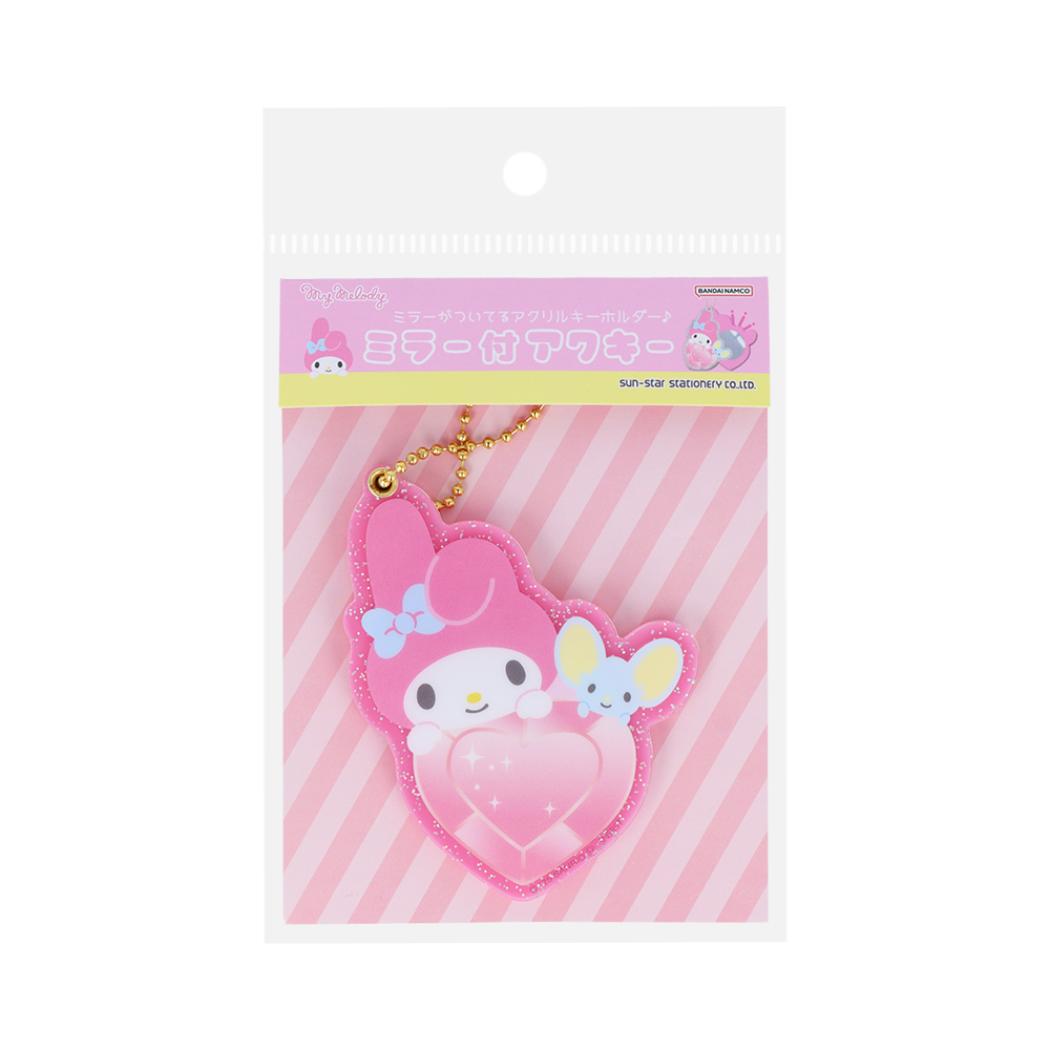 Qoo10] サンリオ マイメロディ＆フラットくん キーホルダー : バッグ・雑貨