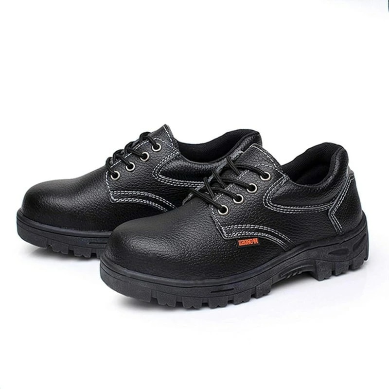 大きいサイズ ビジネスシューズ 安全靴 絶縁 防水 防滑 メンズ カジュアル 柔らかい 作業靴 ウォーキングシューズ 本革 レースアップ 外羽根 軽量 つま先保護 レザー 通勤