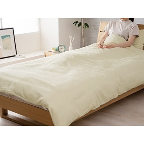 1195870140205 寝具 インテリア ジャパンディ ホワイト シンプル かけ布団カバー カバー アイボリー 170×210cm おしゃれ かわいい 落ち着く おすすめ 人気 メーカー直送