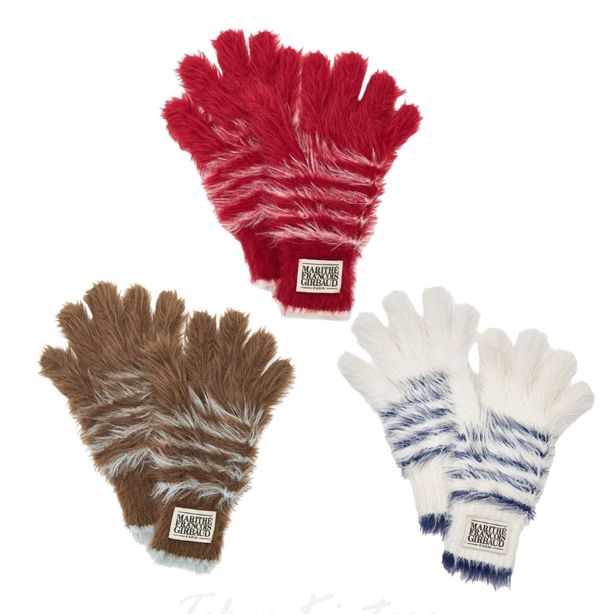 CLASSIC LOGO FLUFFY GLOVE (MFG44WGV114)