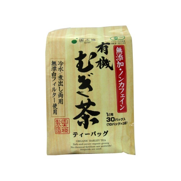 国太楼 有機むぎ茶 10g30 12 メーカー直送