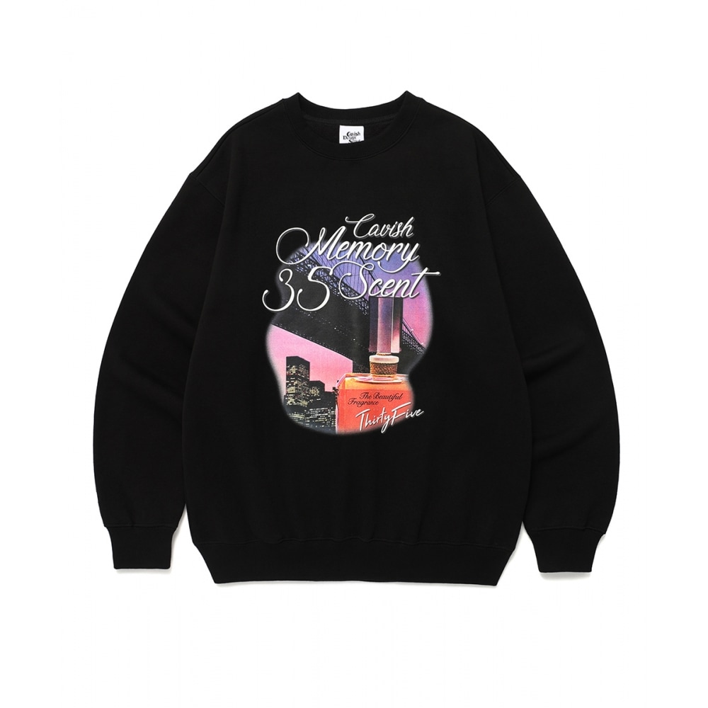 キャビッシュメモリー 35セントスウェットシャツブラック (CV2DFUM447B)