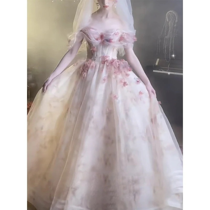 バンケットイブニングドレスハイエンド2024気質成人式フォンセン王女主催 8,201円