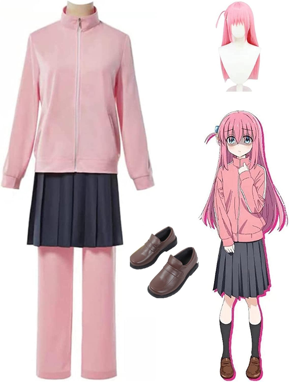 【全シリーズ発売中】 【値引き中】クリスマス ハロウィン 漫遊展 文化祭 学園祭 祭り アニメ コスプレ 喜多郁代 山田リョウ 伊地知虹夏 後藤ひとり rock the Bocchi コスプレ衣装 ぼ