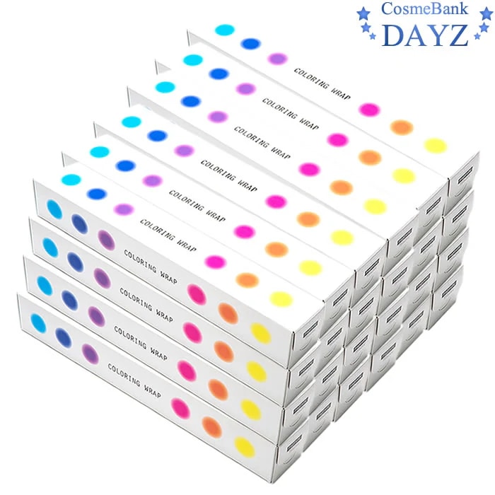 スタッフス カラーリングラップ 白箱 30cm60m 24点セットカラー用ラップ ヘアカラー専用ラップ カラーリング用ラップ カラー ラップ