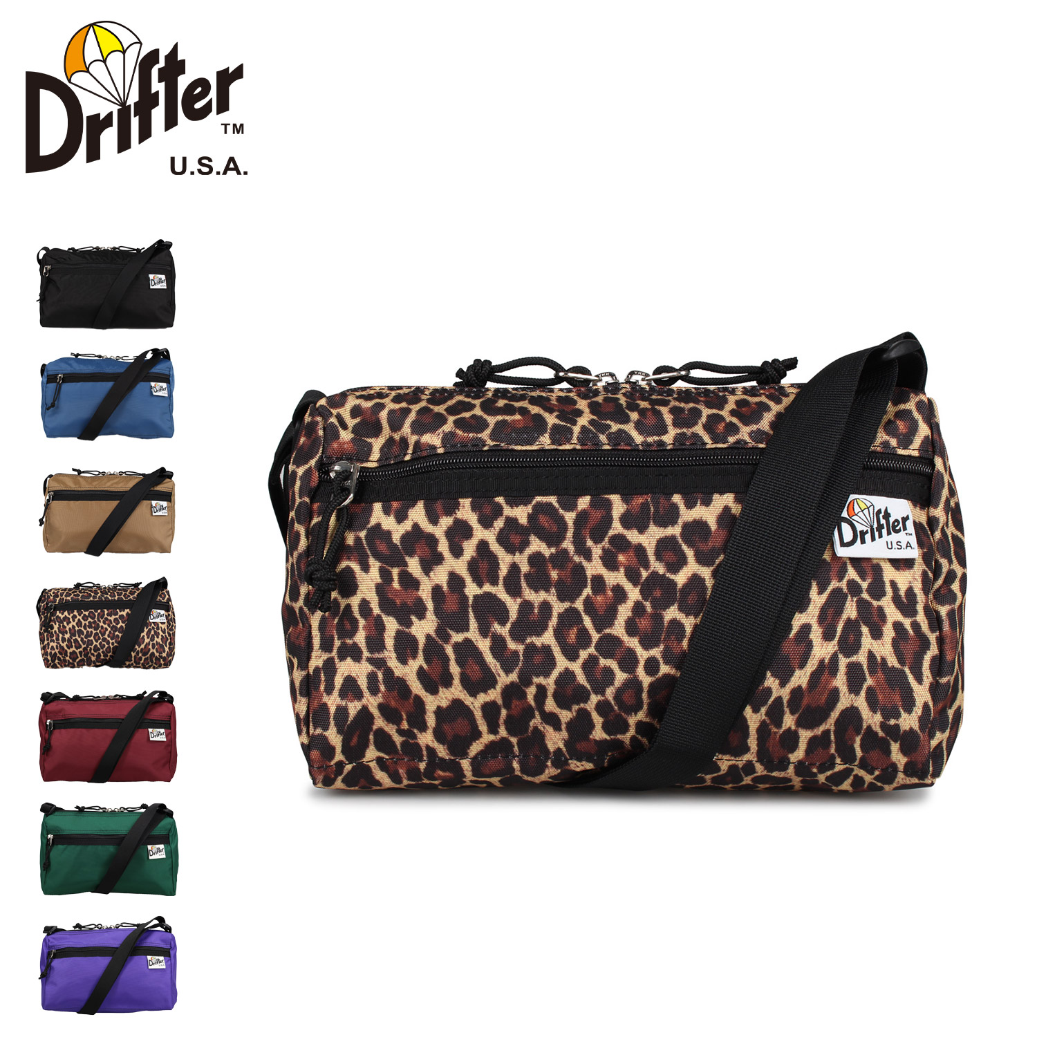 ショルダーバッグ エコバッグ トライアングル メンズ レディース 3L DFV1250