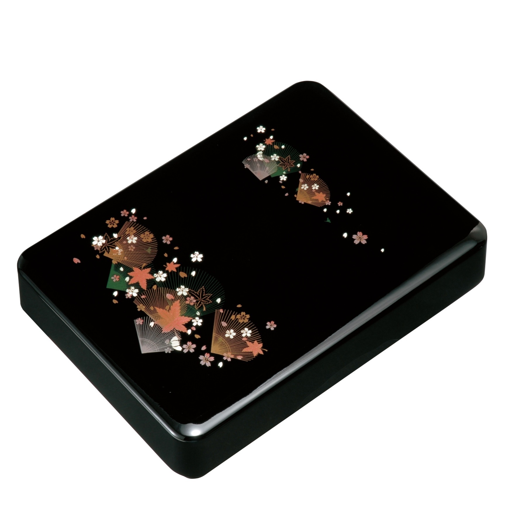 11寸加伏文庫 黒 錦春秋 書類入 貴重品入 書斎 手紙 写真 祝事 弔事 文箱 レターケース 書類ケース 文書ケース 漆器 冠婚葬祭 書類箱 書道具 書道ケース