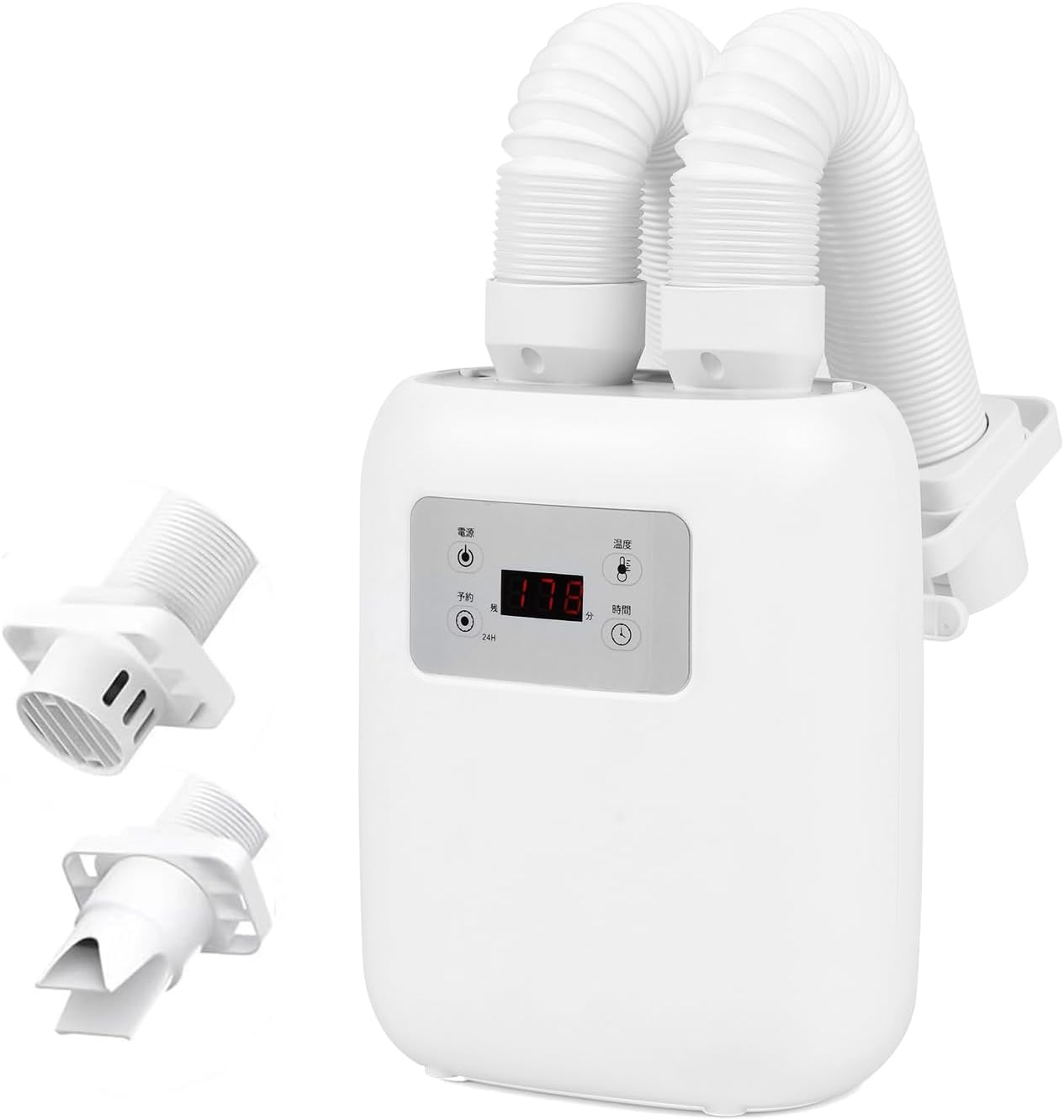 布団乾燥機【1000Wハイパワー＆プリセット機能】布団乾燥機 布団ダニ対策 温風機能付き 部屋干し 防湿 梅雨対策 省エネ 使いやすい