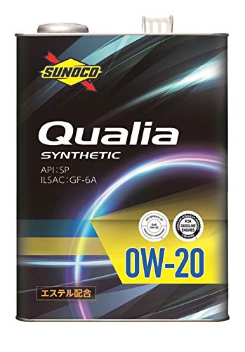 スノコ(Sunoco) SUNOCOQualia(クオリア)エンジンオイル0W-20 4L エステル配合