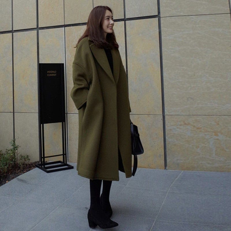 チェスターコート コート アウター 超ロング レディース 秋冬 ラシャコート 大きいサイズ 通勤 通学 ジャケット 長袖 5,403円