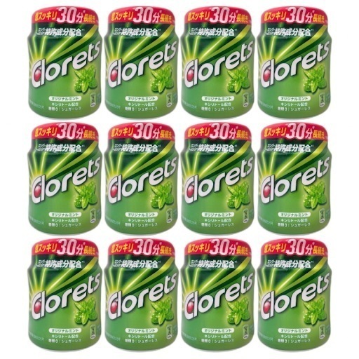 クロレッツXP オリジナルミントボトルR 140g 12個セット クロレッツボトルガム クロレッツガム 緑のボトル