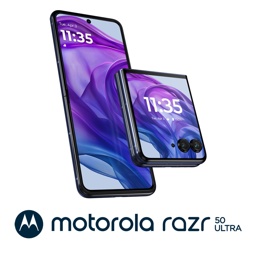 Motorola(モトローラ) PB410000JP(RAZR50UL) motorola razr 50 ultra(12GB/512GB) - ミッドナイトブルー(SIMフリー版) PB4100