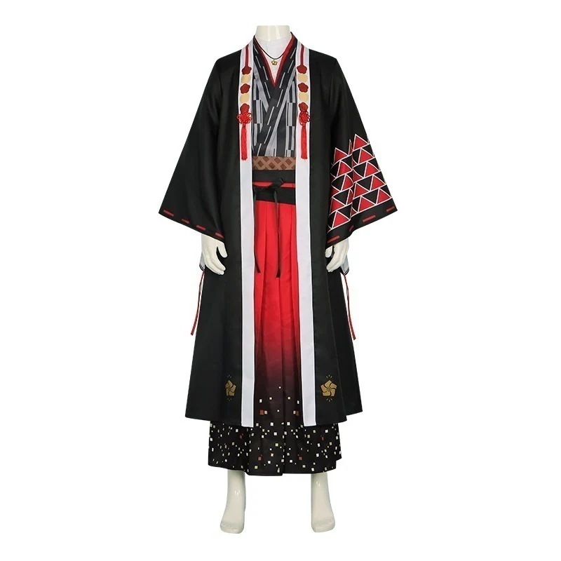 vtuber弦月藤士郎コスプレ衣装バーチャルキャスター浴衣着物パフォーマンス衣装コスプレアニメ衣装