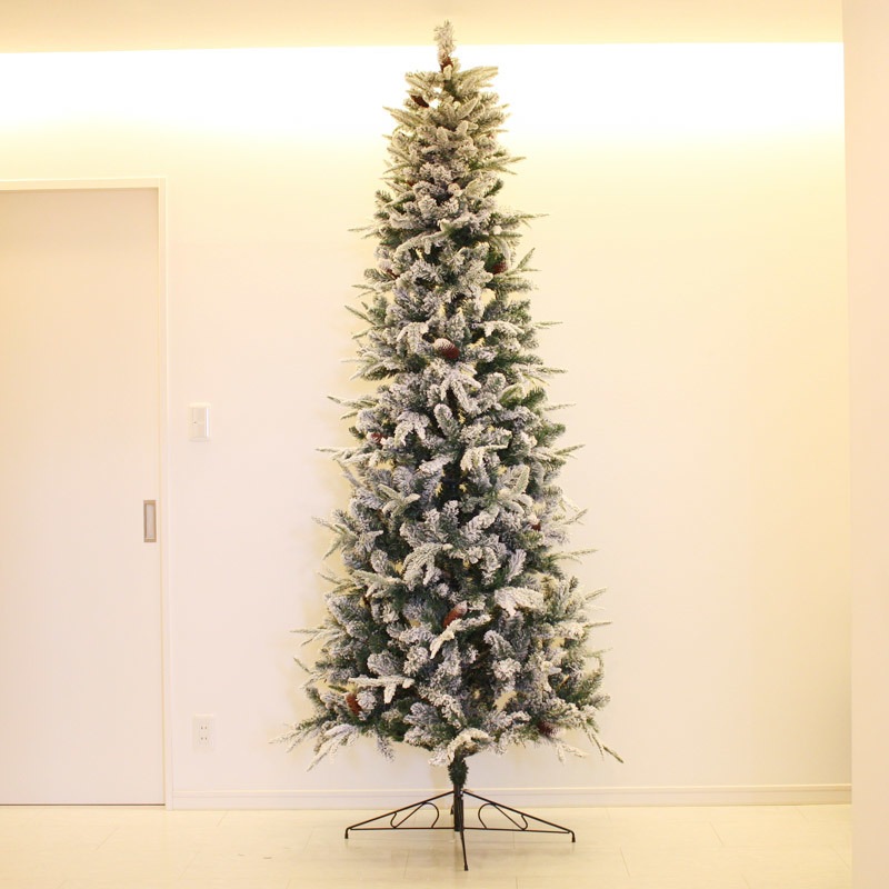 クリスマスツリー 300cmスノーツリー クリスマスツリー 【 ヌードツリー ホワイトツリー 大型 雪 大きい 白 装飾 飾り 】