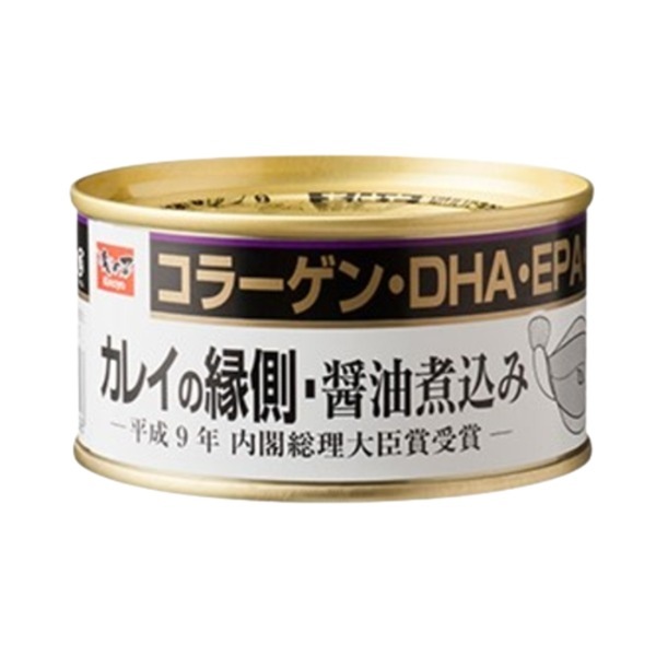 カレイの縁側/醤油煮込み／缶詰セット [24缶セット] 賞味期限：常温3年間 『木の屋石巻水産缶詰』