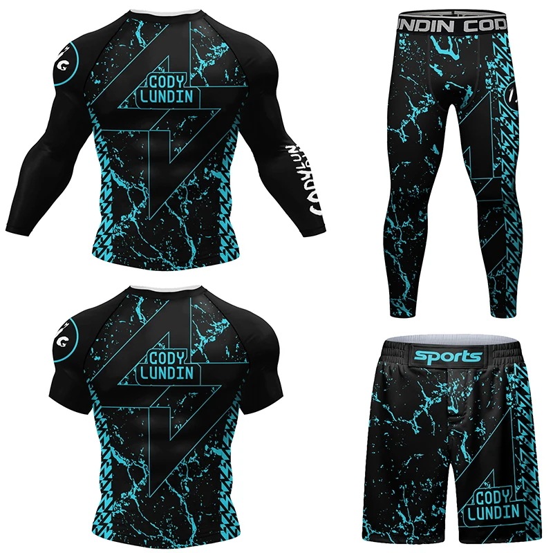 納期1~3週間程：男性用着物Tシャツとパンツセット,ジューitsuit,mma,mmaショーツ,bjjrashguard,ジム,ボクシングウェア,新しいスポーツスーツ