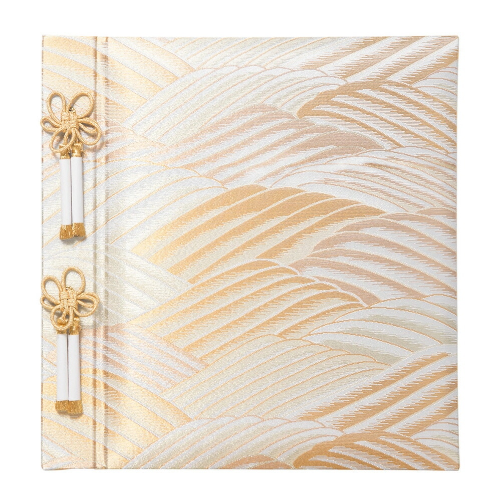 フエルアルバム 贈答用 L シルバー台紙 金山錦 ア-LW-102-2