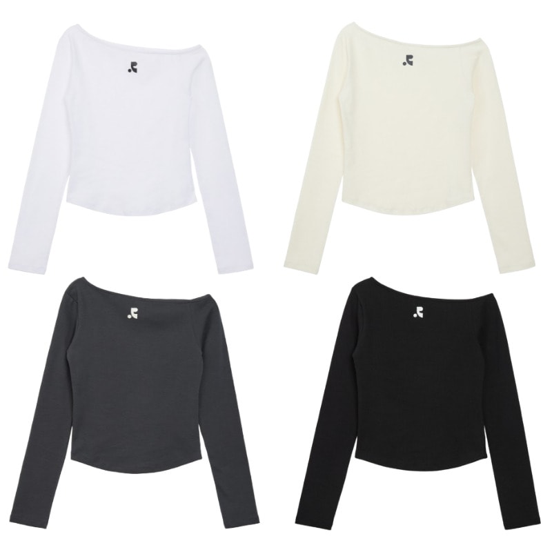 【LOW CLASSIC】ORGANIC LONG SLEEVE T-SHIRT☆25SS☆ティシャツ LOW CLASSIC】 ORGANIC LOGO-PATCH LONG SLEEVE T-SHIRT : BLACK