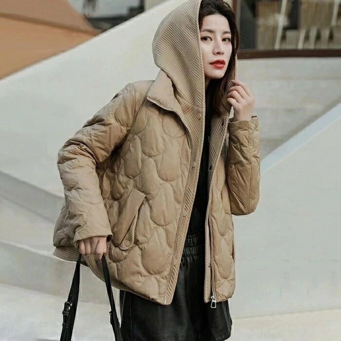 上品 ダウン ダウンジャケット ダウンコート 薄手 大きいサイズ ショート レディース アウター キルティング アウター