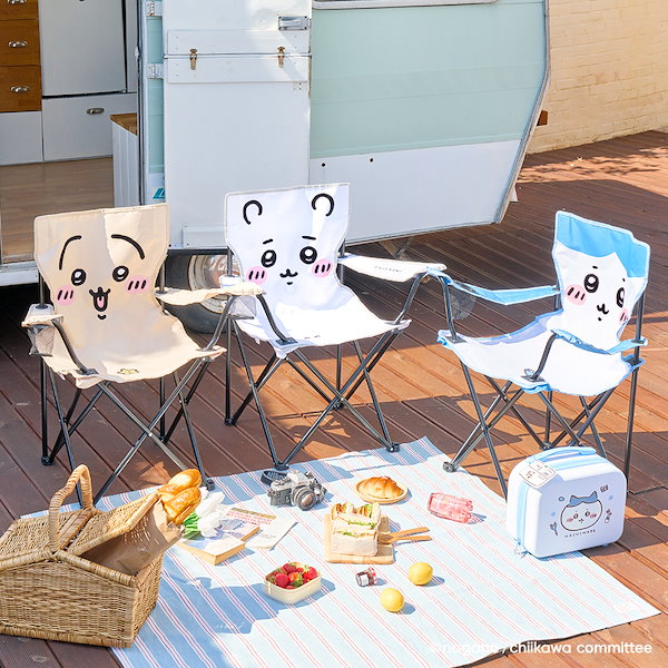 【韓国限定】colley & ちいかわ コラボ アウトドア 折りたたみ チェア 韓国限定】colley & ちいかわ コラボ アウトドア 折りたたみ チェア