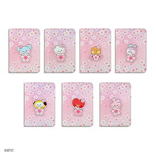 LEATHER PATCH PASSPORT COVER SMALL CHERRY BLOSSOM