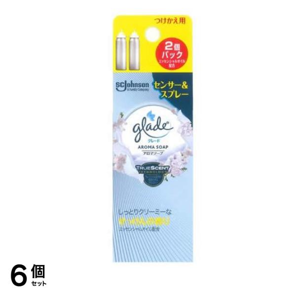 消臭センサー&スプレー つけかえ用 アロマソープ 18mL× 2本入 6個セット