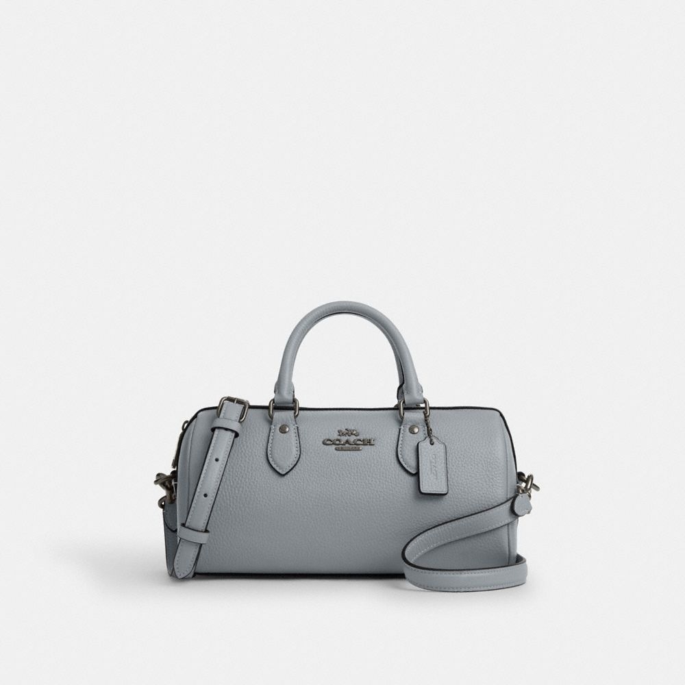 コーチローワンロングサッチェルバッグ CV964 QB/グレーブルー