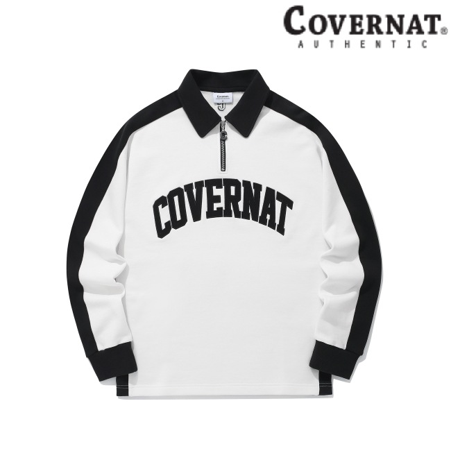 Arch logo half zip-up sweatshirt 新商品 韓国の人気 韓国ファッション マンツーマン 男女共用 カップルアイテム ストリートファッション 女性服 韓国スタイル 学
