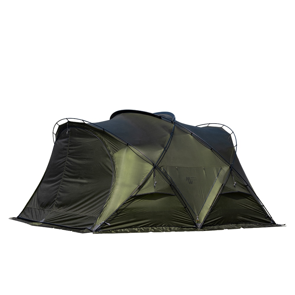 ミニマルワークス シェルターGE オリーブ/2~3人用 自立テント フルーフ付