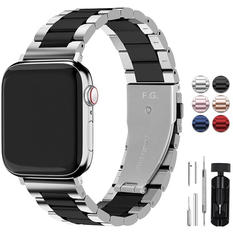 Apple Watch バンド ベルト ステンレス41mm 40mm 38mm コンパチブル iwatchバンド アップルウォッチ バンド Apple Watch Series 9/8/7/6/5/