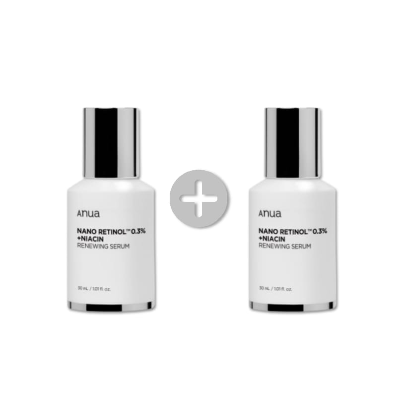 (new)正品ナノレチノール0.3 ナイアシンリニューイングセラム 30ml+30ml