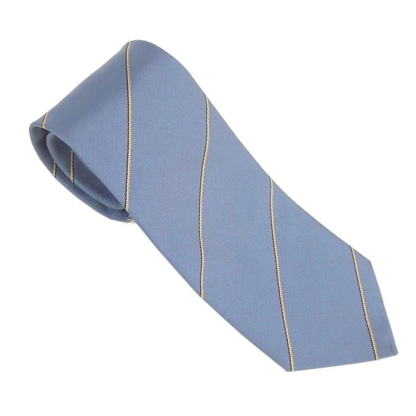 dunhill 19RPTW1ZK450R ダンヒル ネクタイ シルク100% パールブルー系ストライプ