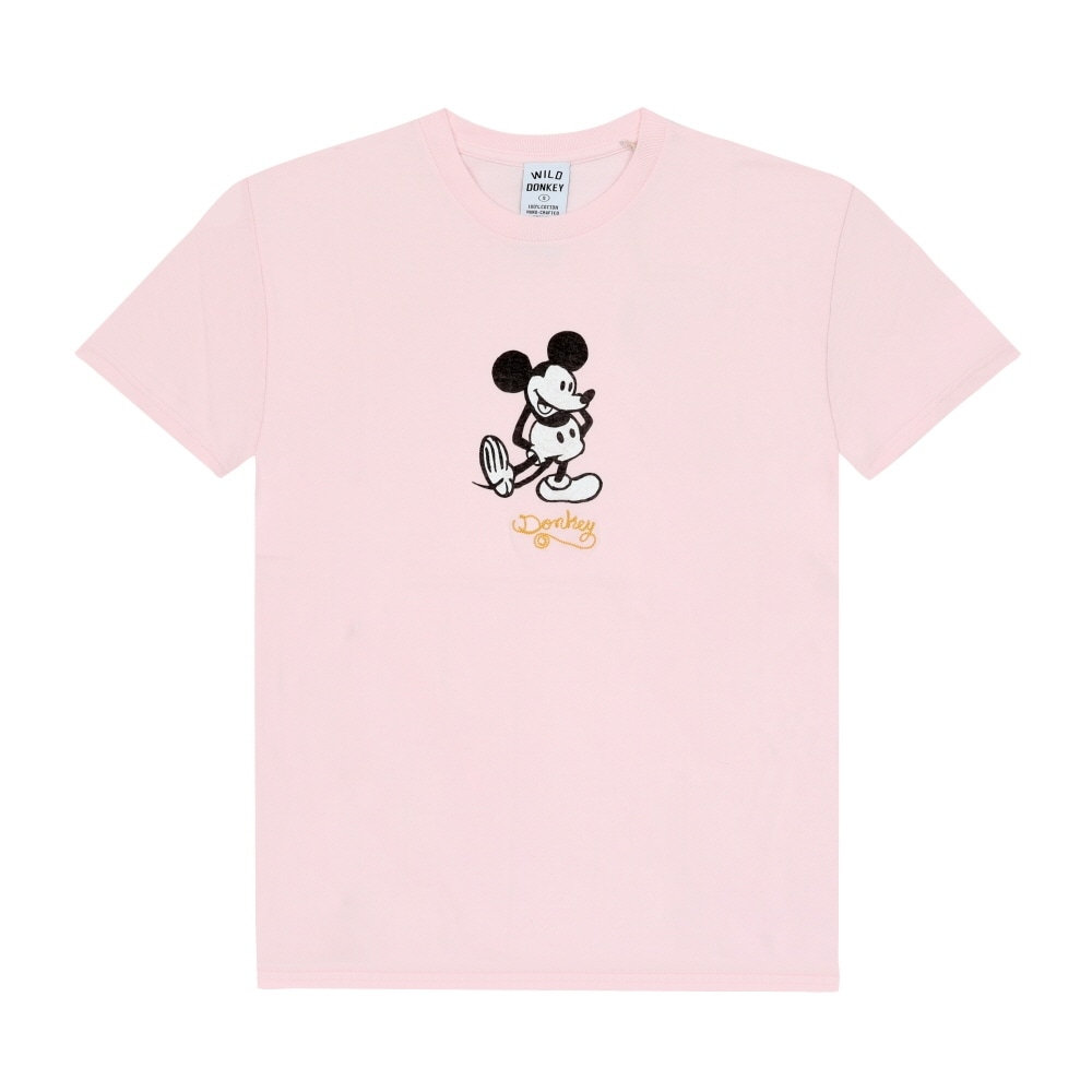 ワイルドドンキー T-MICKEY SWライトピンク半袖