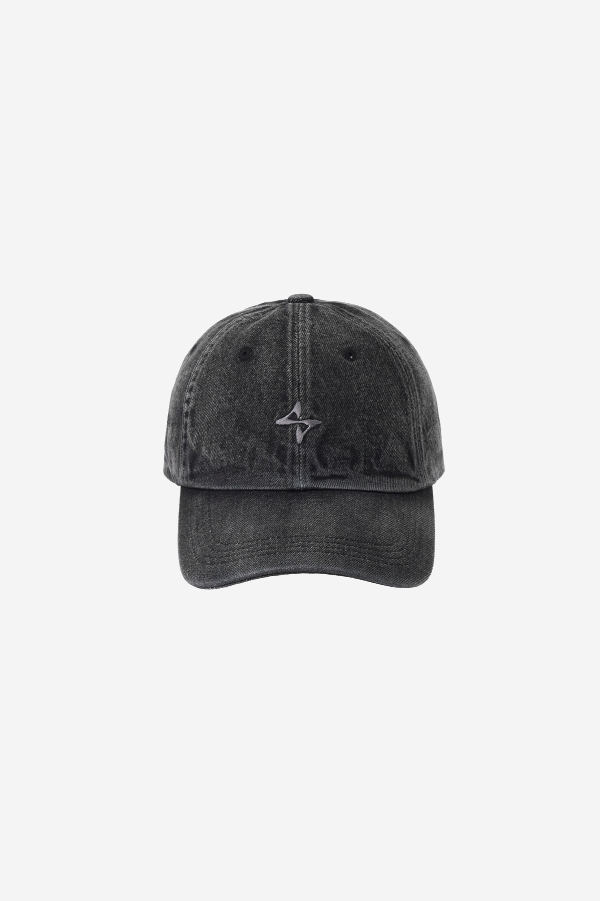 【BLR】 BLR LOGO WASHED DENIM BALL CAP