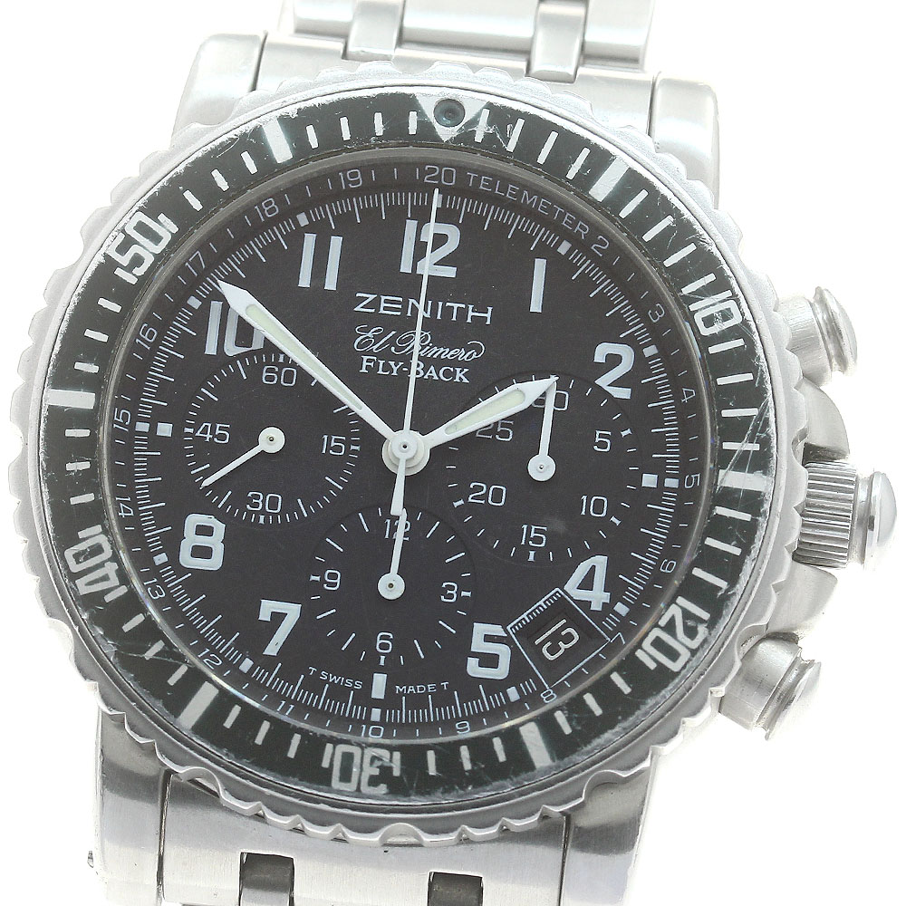 ゼニス ZENITH 01/02.0470.405 レインボー フライバック エルプリメロ 自動巻き メンズ 保証書付き_875919【中古】