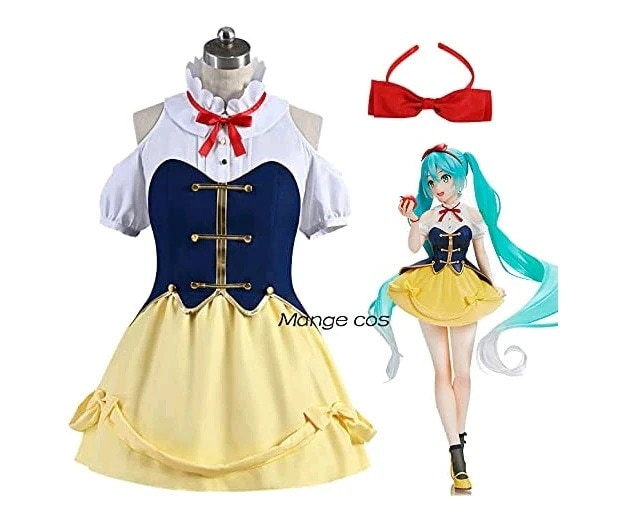 初音ミク Hatsune Miku 白雪姫 コスプレ衣装 演出服 仮装