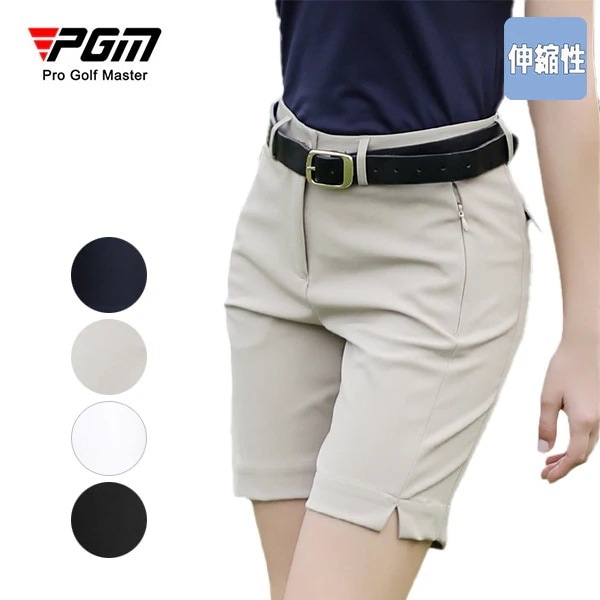 ストレッチ生地 レディース ゴルフハーフパンツ ゴルフウェア レディース ゴルフパンツ 半ズボン