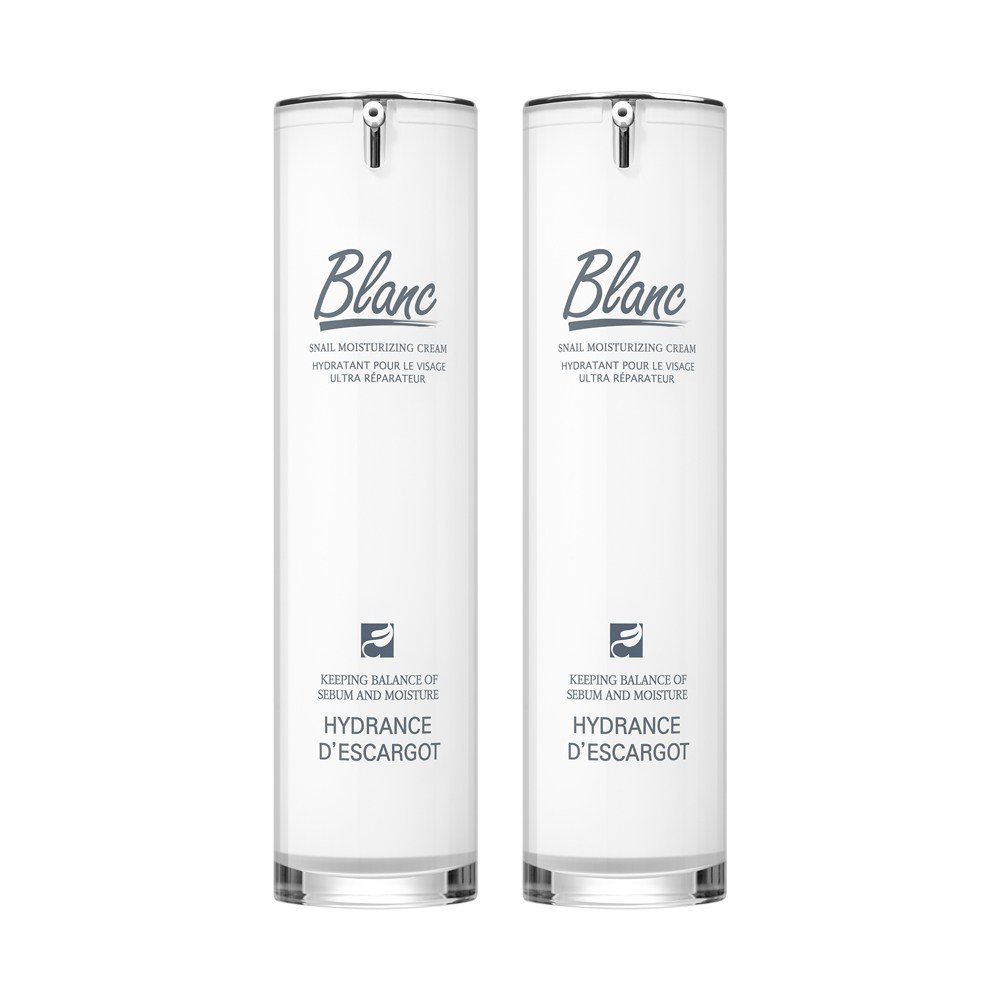 ブラン【クリーム容量20％Up】ブランネイチャー高濃縮シカ入りカタツムリトレイルクリーム60ml2個