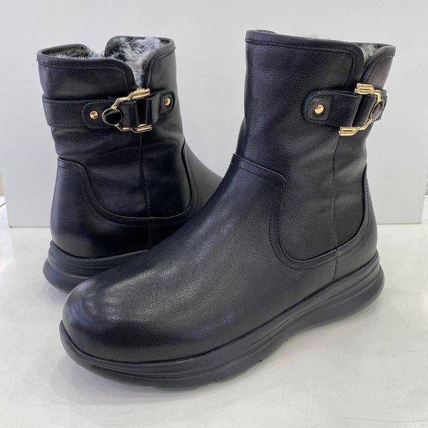 女性用パネピーミドル軽量ブーツPFDWMB976BK HSYH2A GN