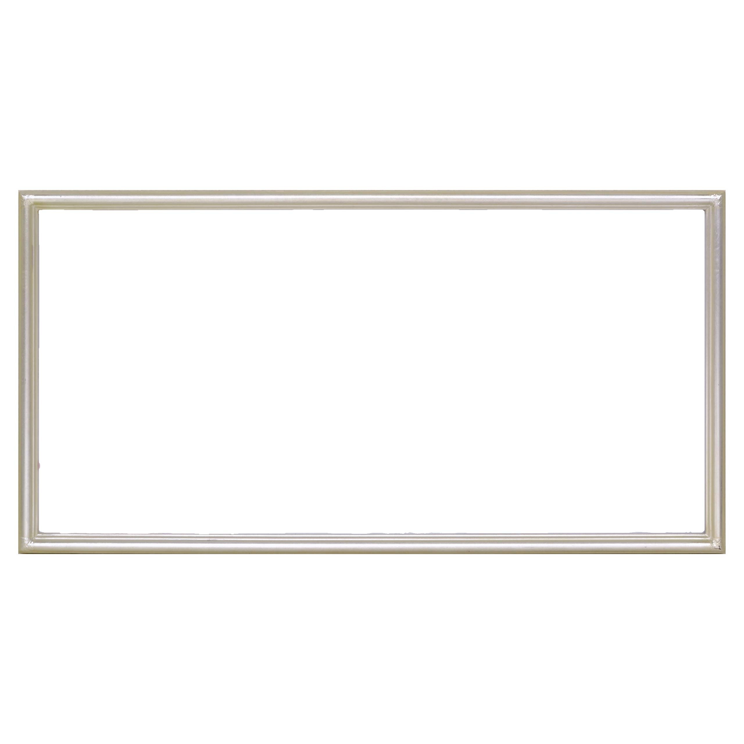 大額 横長額 600x300 シルバー 7517 本体サイズ:618×318×21mm 素材:木製