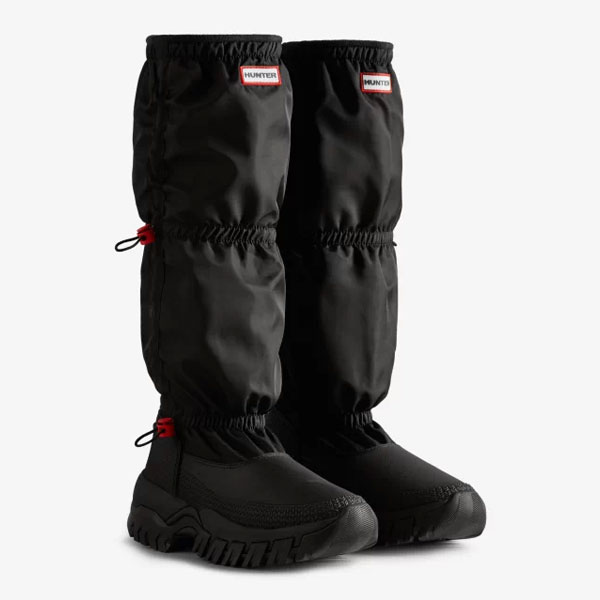ハンター HUNTER レディース ワンダラー インシュレイティド トール スラウチ スノーブーツ シューズ WFT2109WWU-BLK