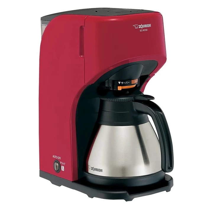 コーヒーメーカー 珈琲通 EC-KV50-RA レッド