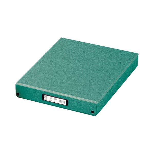 (まとめ) リヒトラブ デスクトレー A3 オリーブA-718 1個 (×10セット)