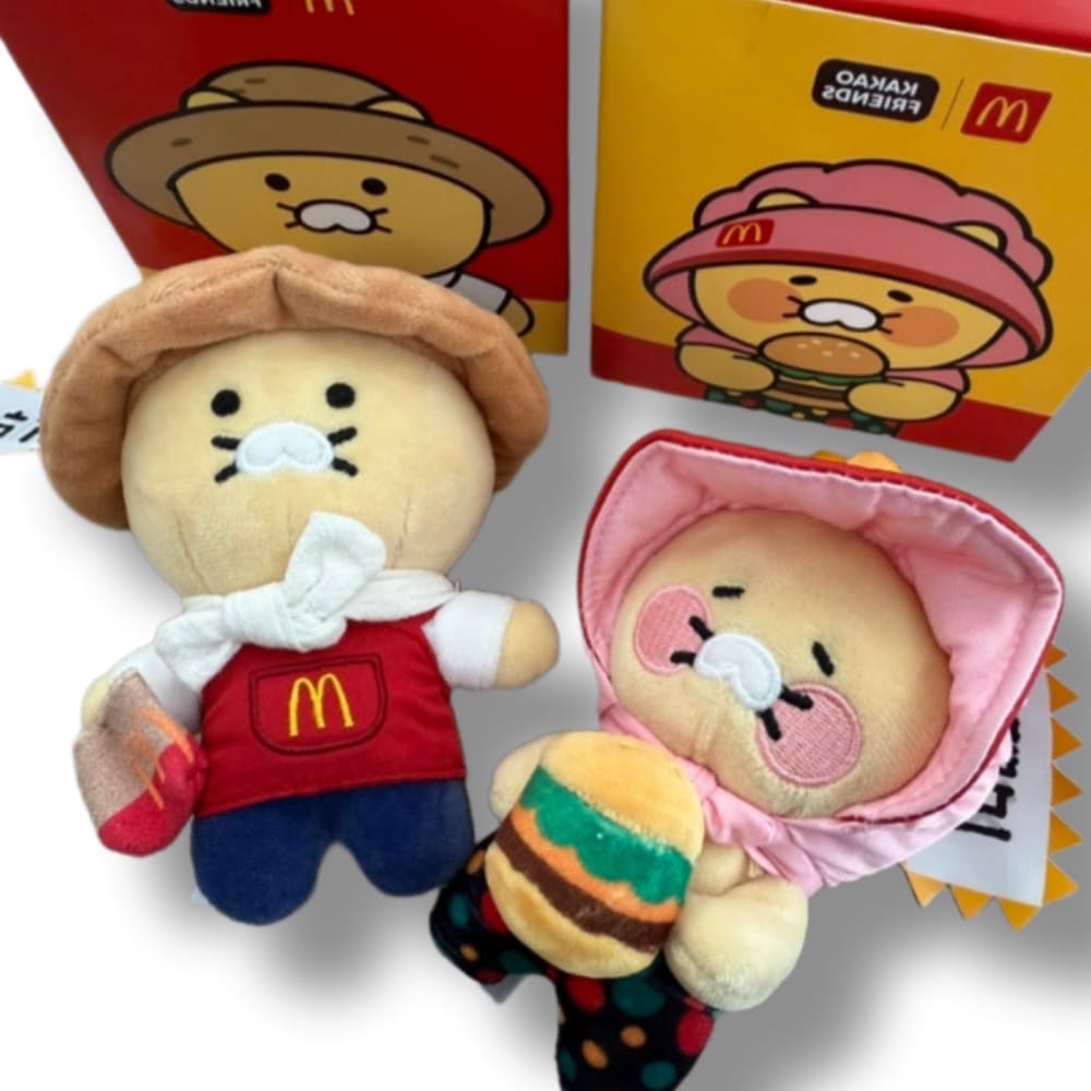 [2025年の新作] マクドナルド×チュンシク 韓国限定ぬいぐるみキーホルダー