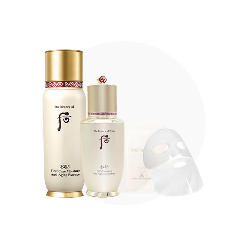 【フー史】ビチョップモイスチャーアンチエイジング3段階パック 27ml x 5ea / アルティメットリカバリーユースセラムマスク 5p / 自家発アンチエイジングセラム / ジェイユンクリーム