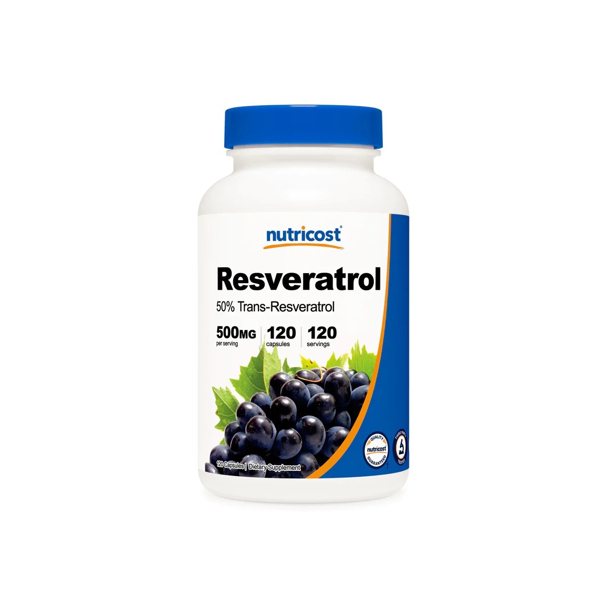 [USA] Nutricost ニュートリコスト Resveratrol 500mg カプセル 120錠