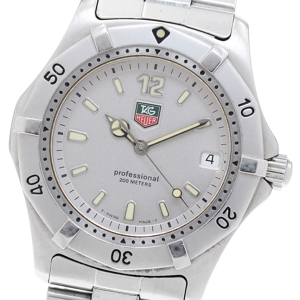タグホイヤー TAG HEUER WK1112 プロフェッショナル200 デイト クォーツ メンズ _905166【中古】
