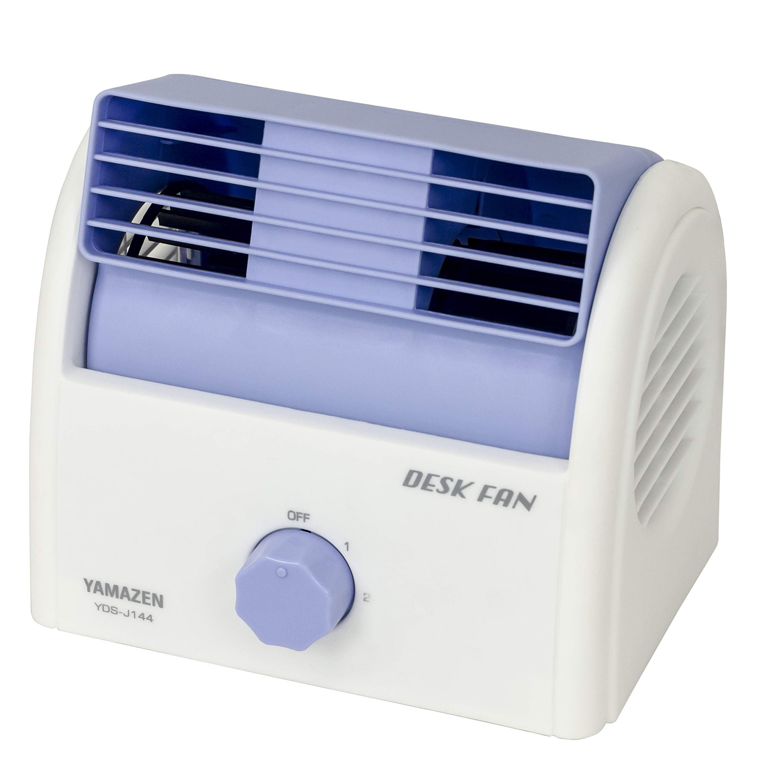 デスクファン(風量2段階) 卓上扇風機 YDS-J144(WA) ホワイトブルー 7,556円