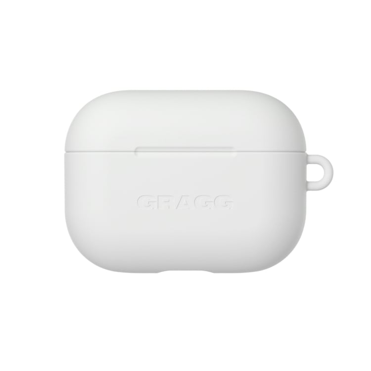 【GRAGG】 DOUBLE SQUARE CASE - WHITE イヤホンケース 正規品
